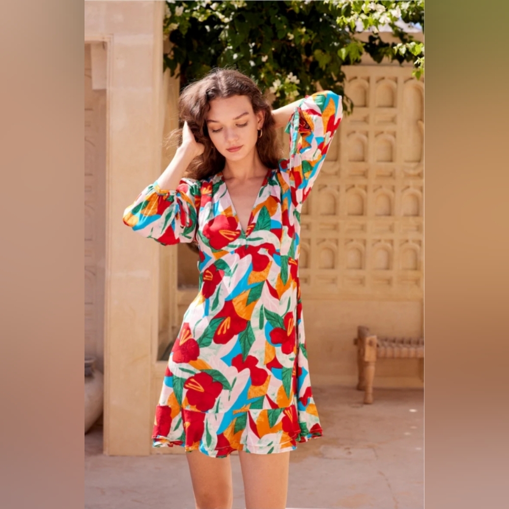 Yireh Aster Dress in Berry